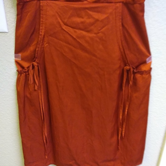 Nanette Lepore Burnt Orange Dress - Picture 2 of 6